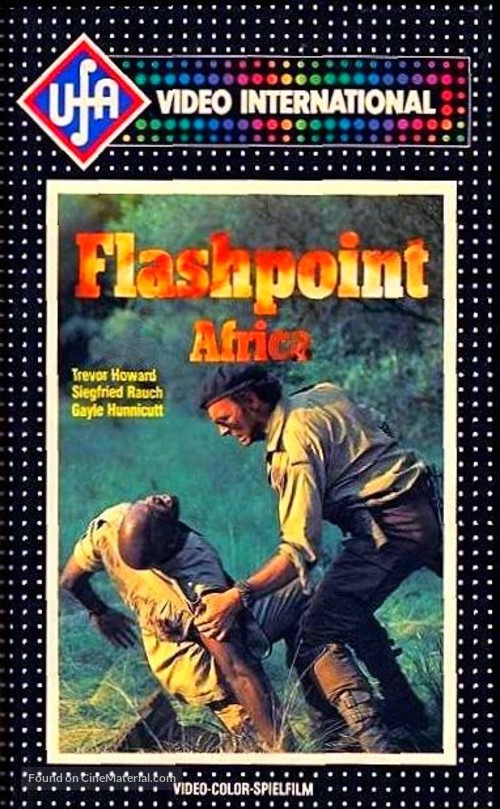 Flashpoint Africa - German Movie Cover