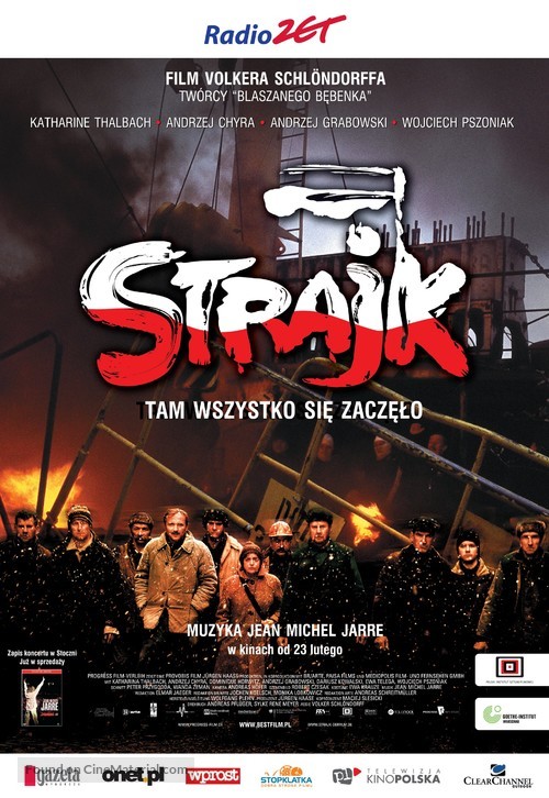 Strajk - Die Heldin von Danzig - Polish Movie Poster
