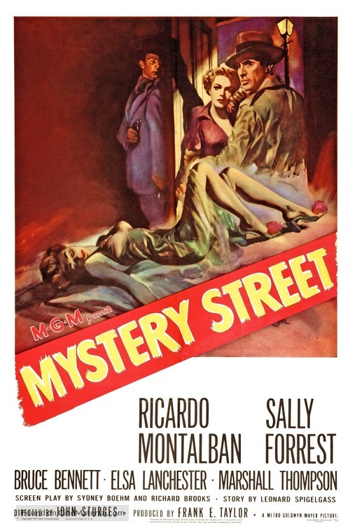 Mystery Street - Movie Poster