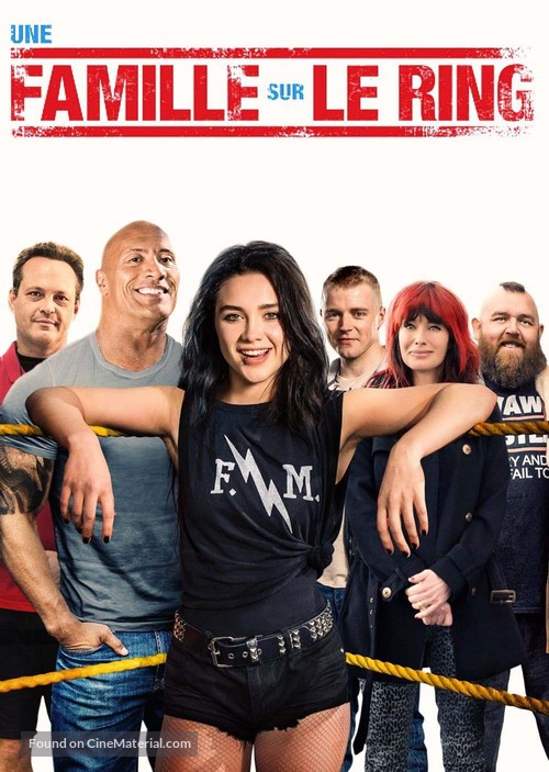 Fighting with My Family - French DVD movie cover