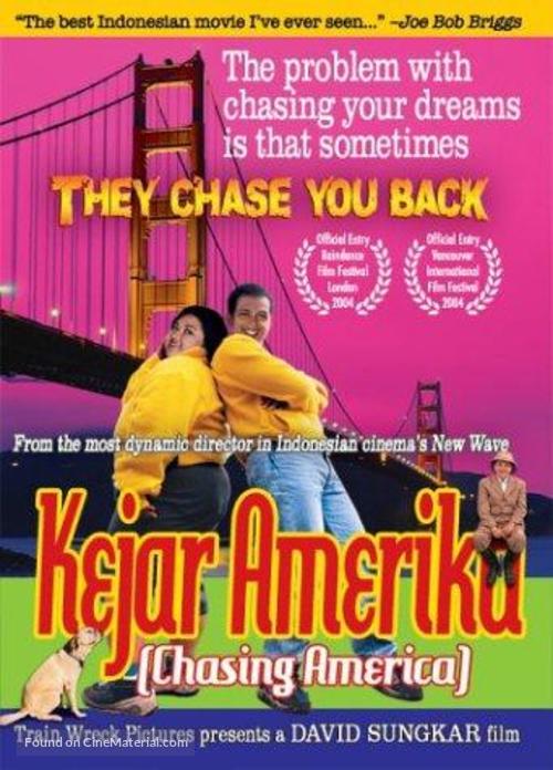 Kejar Amerika - DVD movie cover