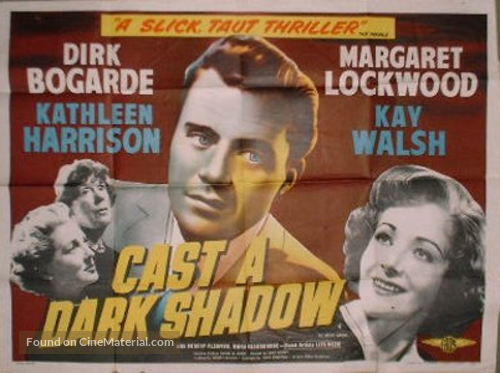 Cast a Dark Shadow - British Movie Poster