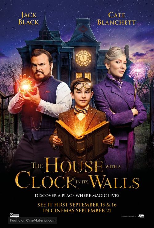 The House with a Clock in its Walls - British Movie Poster