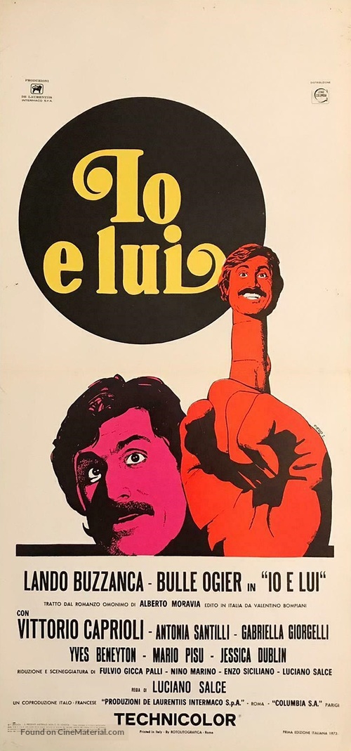 Io e lui - Italian Movie Poster