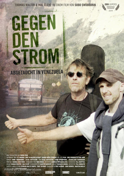 Gegen den Strom - Abgetaucht in Venezuela - German Movie Poster