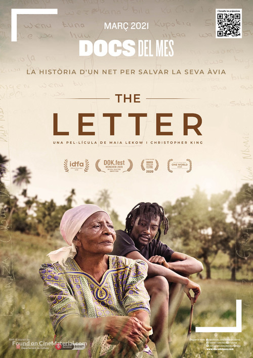 The Letter - Andorran Movie Poster