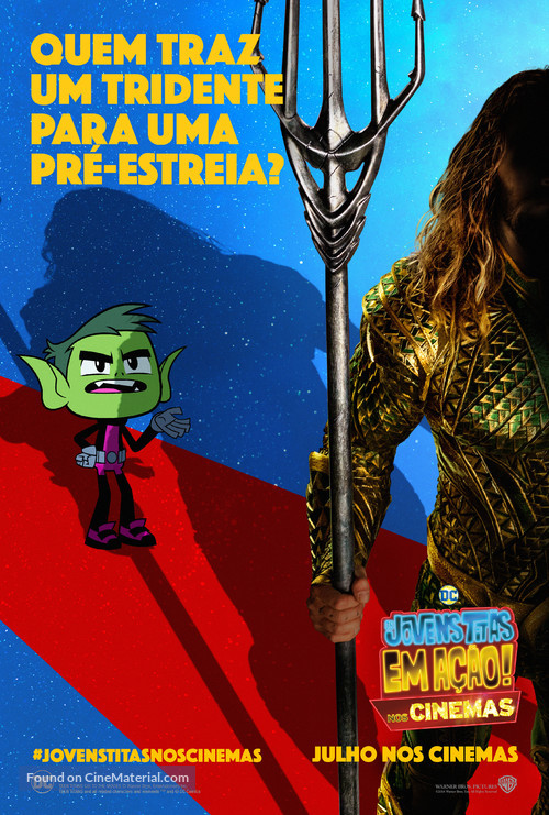 Teen Titans Go! To the Movies - Brazilian Movie Poster