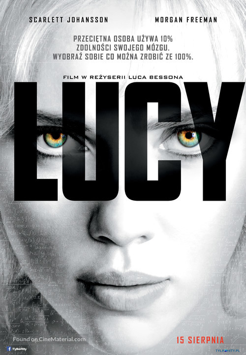 Lucy - Polish Movie Poster