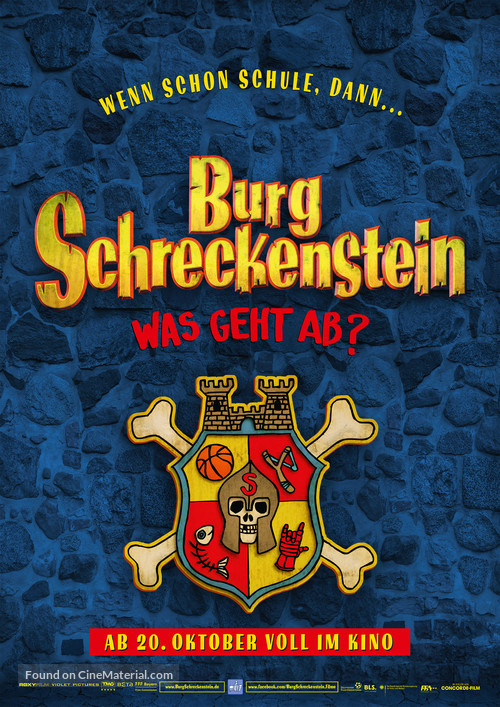 Burg Schreckenstein - German Movie Poster