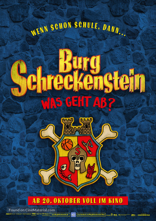 Burg Schreckenstein - German Movie Poster