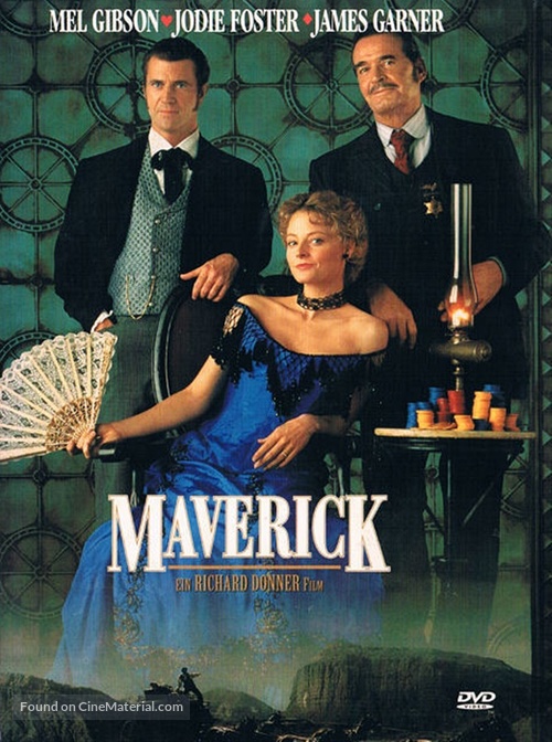 Maverick - German DVD movie cover
