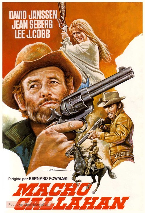 Macho Callahan - Spanish Movie Poster