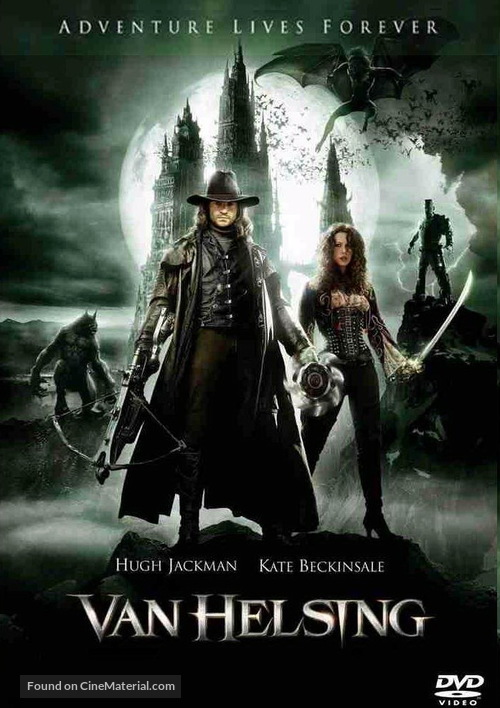Van Helsing - Hungarian DVD movie cover