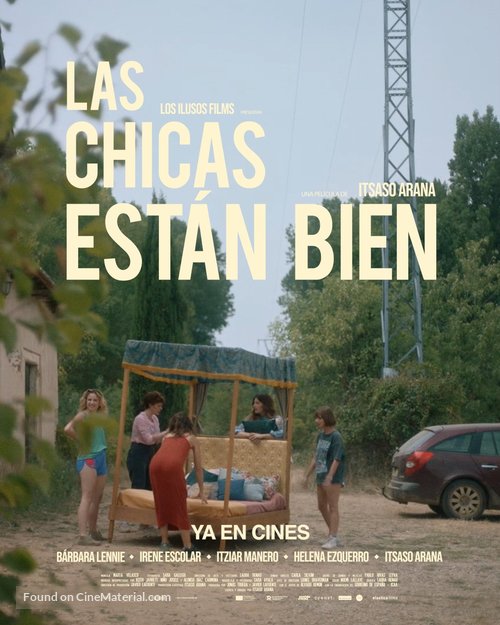 Las chicas est&aacute;n bien - Spanish Movie Poster