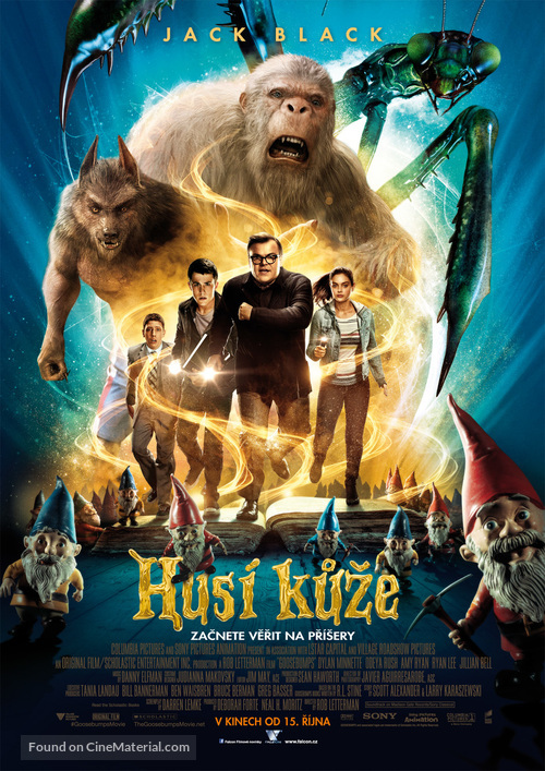 Goosebumps - Czech Movie Poster