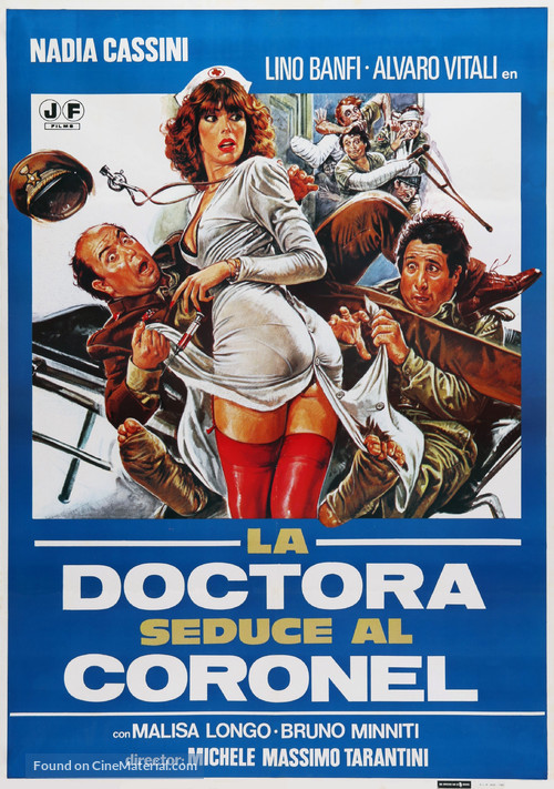 La dottoressa ci sta col colonnello - Spanish Movie Poster