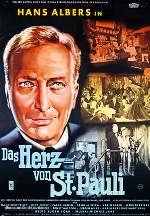 Herz von St. Pauli, Das - German Movie Poster