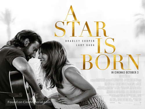 A Star Is Born - British Movie Poster