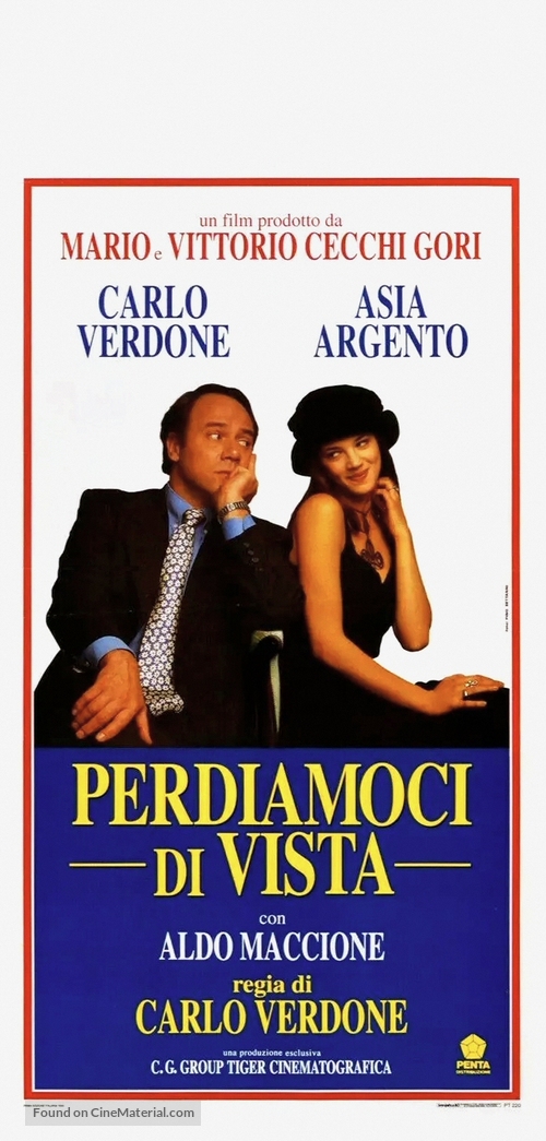 Perdiamoci di vista - Italian Movie Poster