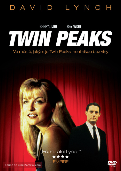 Twin Peaks: Fire Walk with Me (1992) Czech dvd movie cover