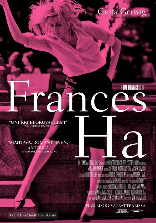 Frances Ha - Finnish Movie Poster