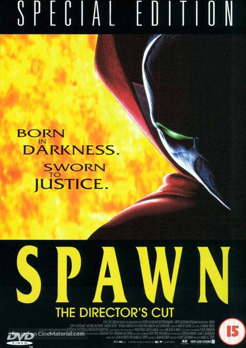 Spawn - British Movie Cover