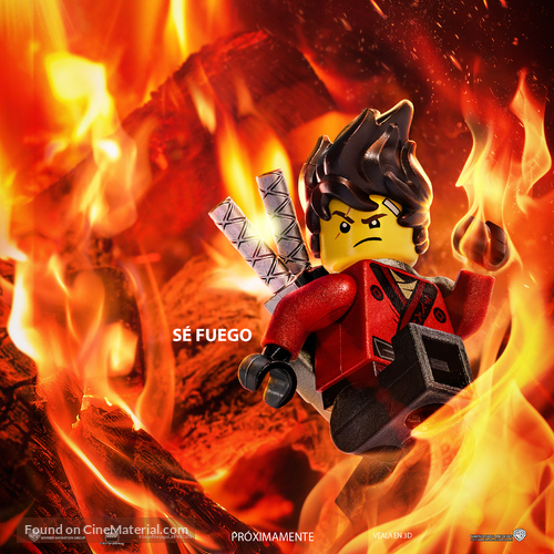 The Lego Ninjago Movie - Chilean Movie Poster