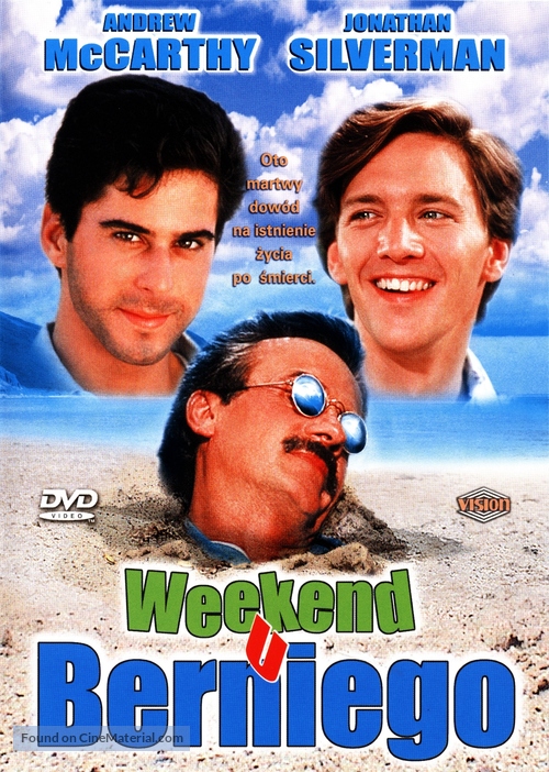 Weekend at Bernie&#039;s - Polish DVD movie cover