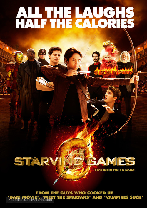 The Starving Games - Canadian DVD movie cover