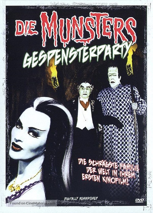 Munster, Go Home - German DVD movie cover