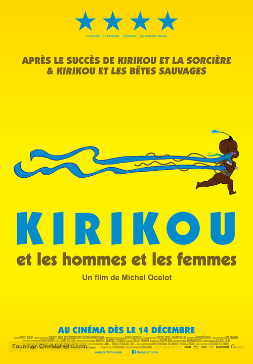 Kirikou et les hommes et les femmes - Canadian Movie Poster
