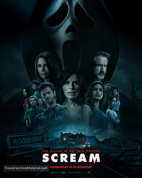 Scream - Dutch Movie Poster