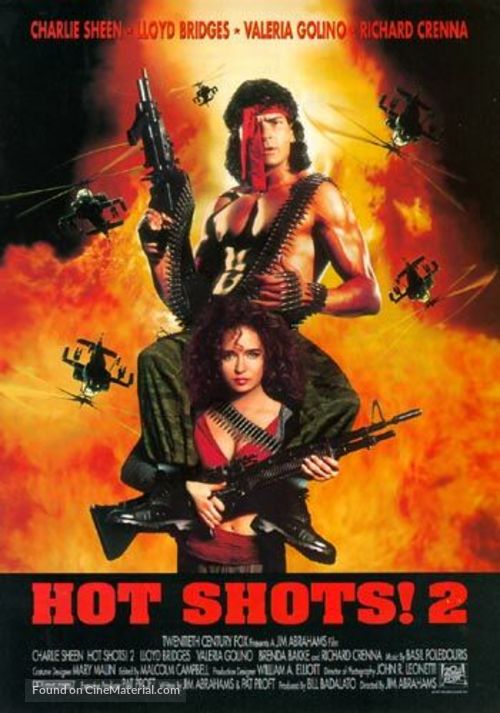 Hot Shots! Part Deux - VHS movie cover