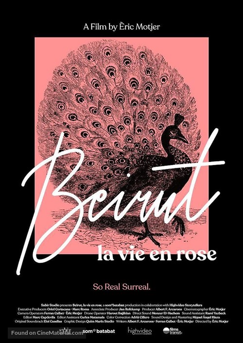 Beirut, la vie en rose - International Movie Poster