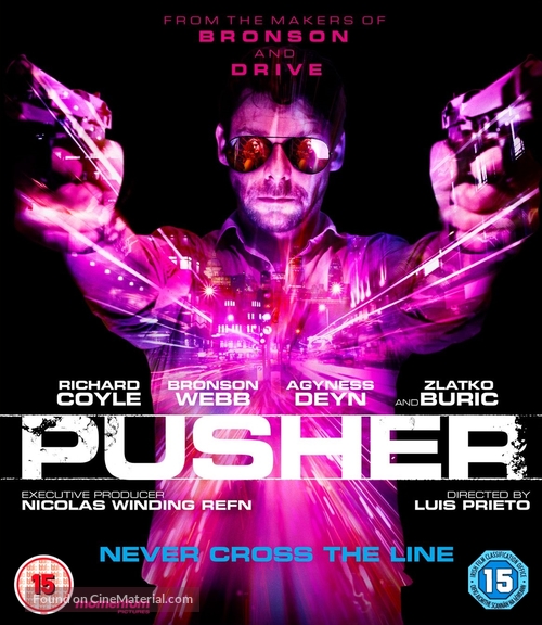 Pusher - British Blu-Ray movie cover