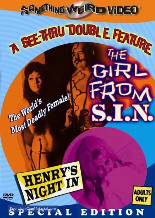 The Girl from S.I.N. - DVD movie cover