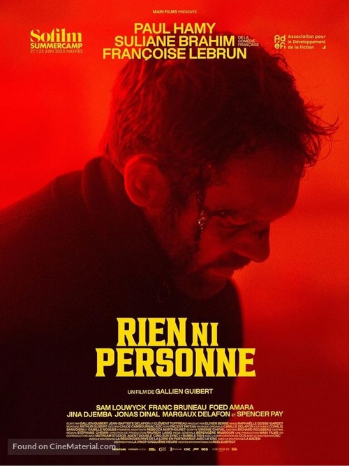 Rien ni personne - French Movie Poster