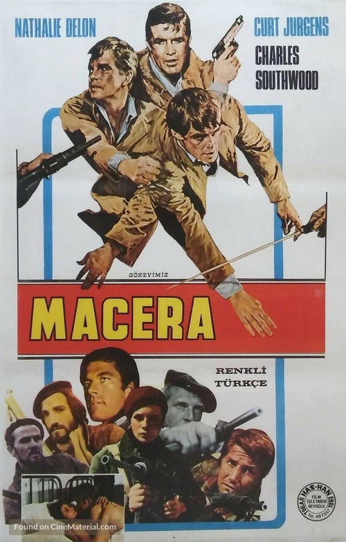 Profession: Aventuriers - Turkish Movie Poster