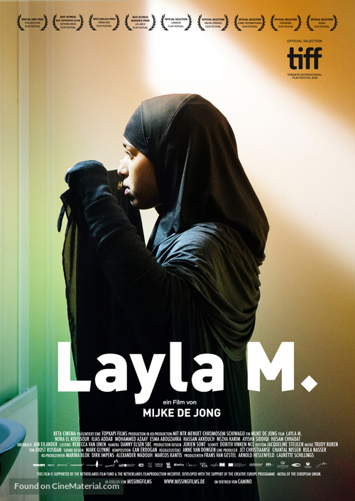 Layla M - German Movie Poster