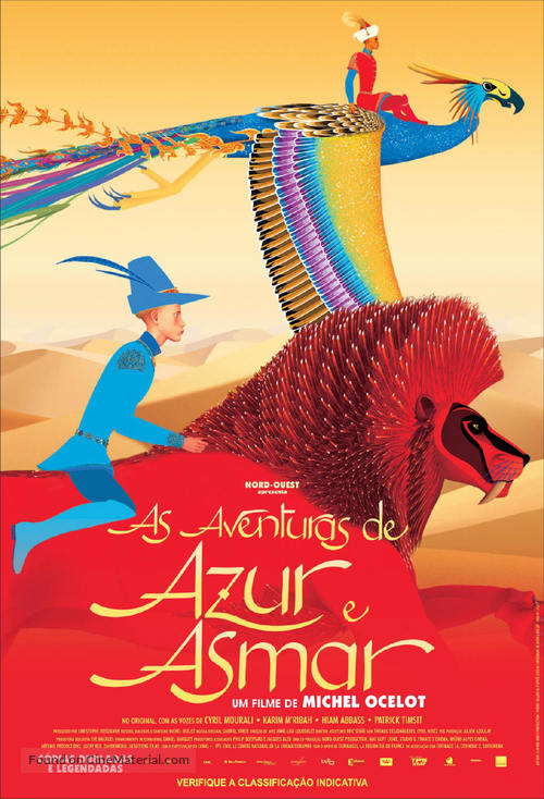 Azur et Asmar - Brazilian Movie Poster