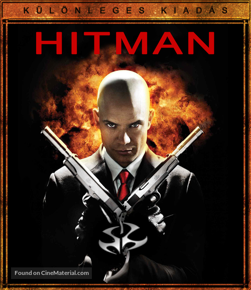 Hitman - Hungarian Blu-Ray movie cover