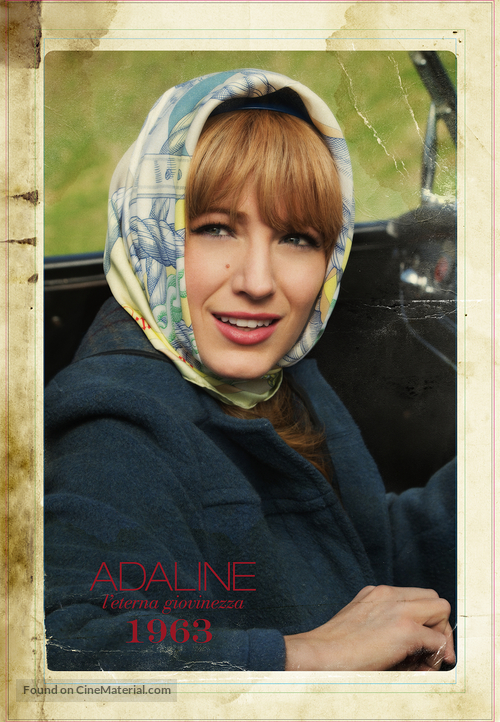 The Age of Adaline - Italian Movie Poster