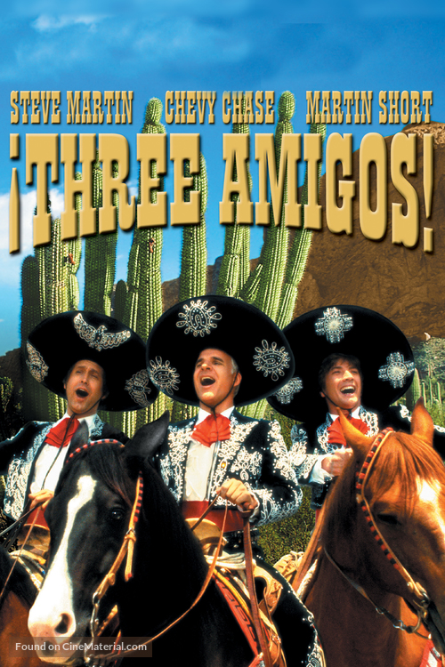 Three Amigos! - DVD movie cover