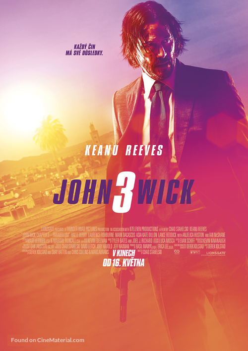 John Wick: Chapter 3 - Parabellum - Czech Movie Poster