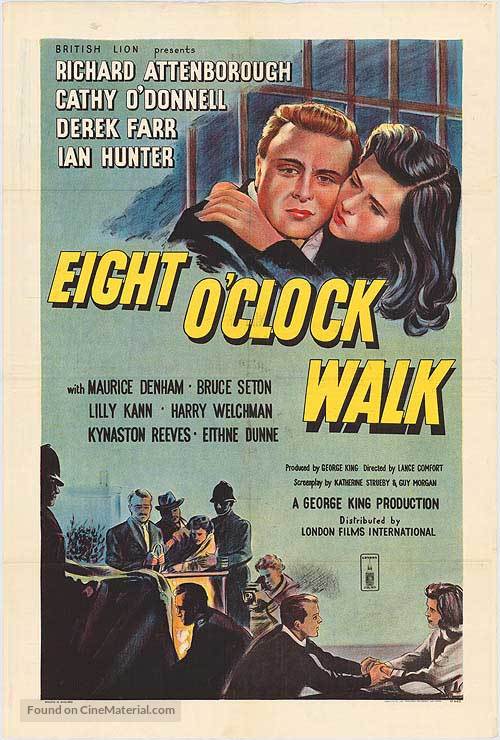 Eight O&#039;Clock Walk - British Movie Poster