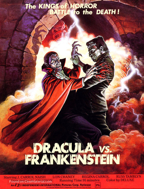Dracula Vs. Frankenstein - Movie Poster
