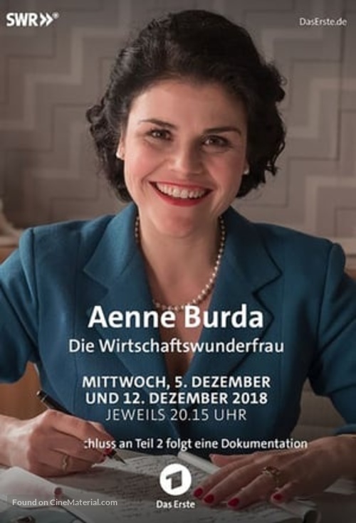 Aenne Burda: Die Wirtschaftswunderfrau - German Movie Cover