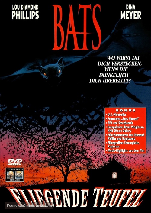 Bats - German DVD movie cover