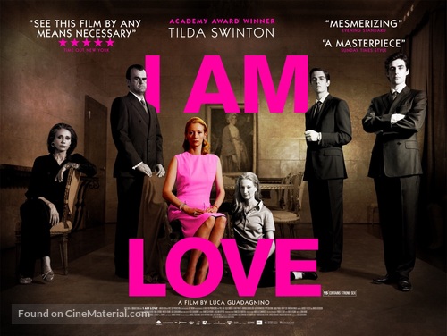 Io sono l&#039;amore - Movie Poster
