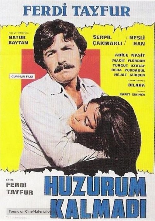 Huzurum kalmadi - Turkish Movie Poster